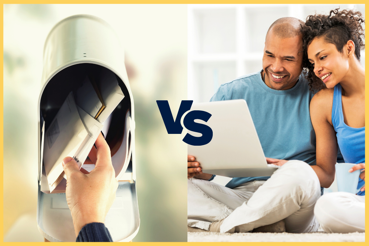 Mover Marketing Direct Mail vs. Digital Porch Group Media