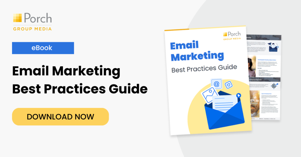 PGM Email Marketing Best Practices Guide CTA