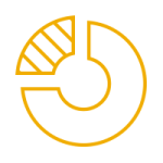 segmented graph icon
