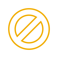 icon of the do not symbol