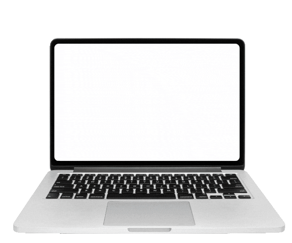 animation of a laptop showing audience segments and a man in a new car